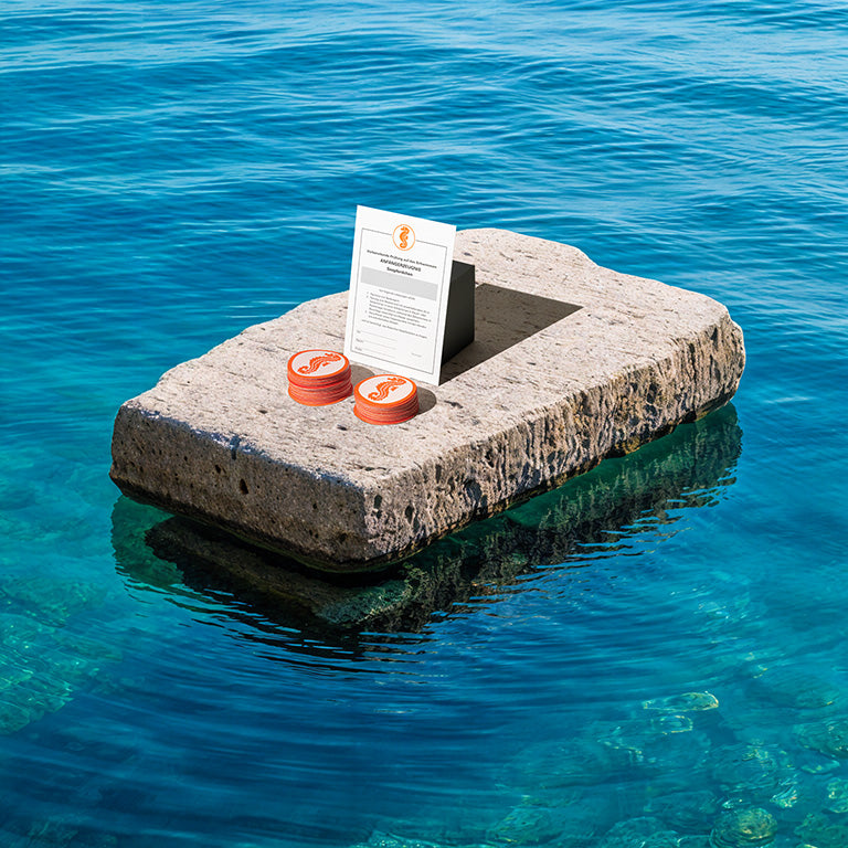 Seepferdchen konturgeschnitten